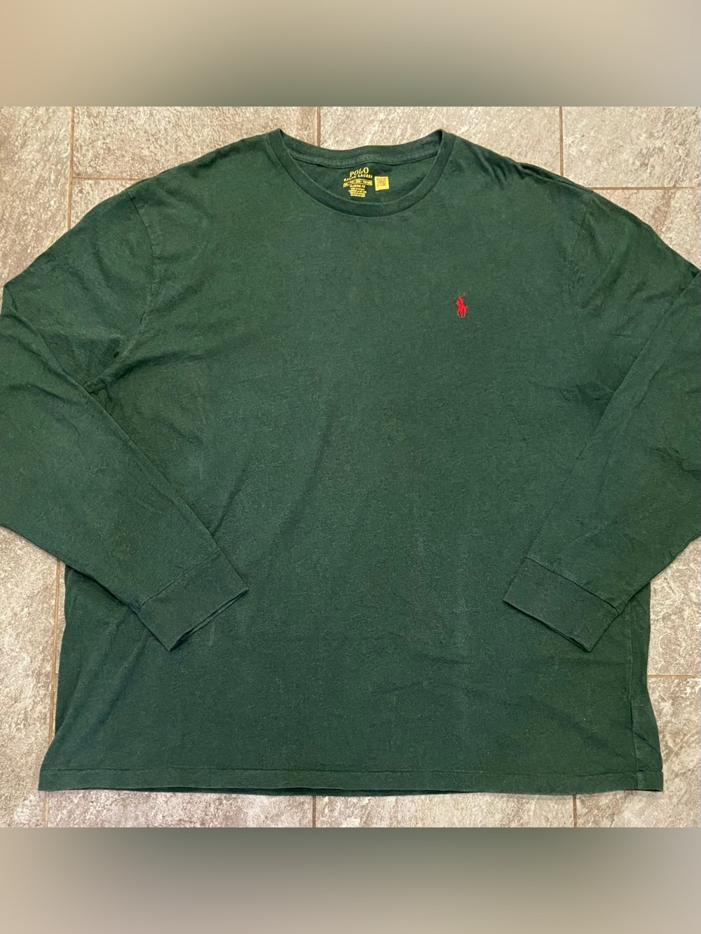 Polo by Ralph Lauren Long Sleeve Tee - Men’s XXL Mint